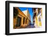 Old Town, Cartegena, Colombia, South America-Laura Grier-Framed Photographic Print