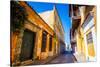 Old Town, Cartegena, Colombia, South America-Laura Grier-Stretched Canvas