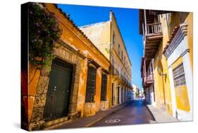 Old Town, Cartegena, Colombia, South America-Laura Grier-Stretched Canvas