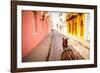 Old Town, Cartegena, Colombia, South America-Laura Grier-Framed Photographic Print