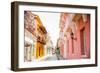 Old Town, Cartegena, Colombia, South America-Laura Grier-Framed Photographic Print