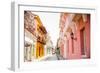 Old Town, Cartegena, Colombia, South America-Laura Grier-Framed Photographic Print