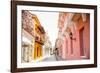 Old Town, Cartegena, Colombia, South America-Laura Grier-Framed Photographic Print