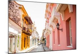 Old Town, Cartegena, Colombia, South America-Laura Grier-Mounted Photographic Print