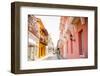 Old Town, Cartegena, Colombia, South America-Laura Grier-Framed Photographic Print