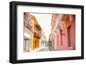 Old Town, Cartegena, Colombia, South America-Laura Grier-Framed Photographic Print