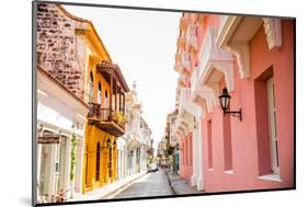 Old Town, Cartegena, Colombia, South America-Laura Grier-Mounted Photographic Print