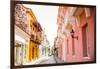 Old Town, Cartegena, Colombia, South America-Laura Grier-Framed Photographic Print