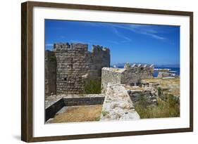 Old Town Castle, Kos, Dodecanese, Greek Islands, Greece, Europe-null-Framed Photographic Print