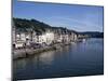 Old Town, Dinant, and River Meuse, Ardennes, Belgium-Hans Peter Merten-Mounted Photographic Print