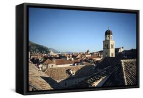 Old Town, Dubrovnik, Croatia-Vivienne Sharp-Framed Stretched Canvas