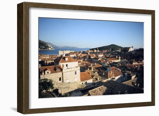 Old Town, Dubrovnik, Croatia-Vivienne Sharp-Framed Photographic Print