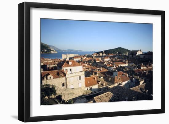 Old Town, Dubrovnik, Croatia-Vivienne Sharp-Framed Photographic Print