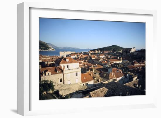 Old Town, Dubrovnik, Croatia-Vivienne Sharp-Framed Photographic Print