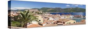 Old Town, Fort Stella Fortress and Harbour, Portoferraio-Markus Lange-Stretched Canvas