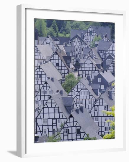 Old Town, Freudenberg, Siegerland, North Rhine-Westphalia (Nordrhein-Westfalen), Germany-Hans Peter Merten-Framed Photographic Print