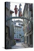 Old Town, Fribourg, Switzerland, Europe-Christian Kober-Stretched Canvas