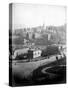 Old Town from Princes Street in the City of Edinburgh-null-Stretched Canvas