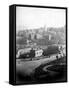 Old Town from Princes Street in the City of Edinburgh-null-Framed Stretched Canvas