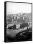 Old Town from Princes Street in the City of Edinburgh-null-Framed Stretched Canvas