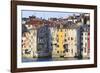 Old Town from the Sea, Rovinj (Rovigno) Peninsula, Istria, Croatia-Eleanor-Framed Photographic Print