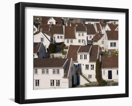 Old Town (Gamlebyen), Stavanger, Rogaland, Norway, Scandinavia, Europe-Rolf Richardson-Framed Photographic Print