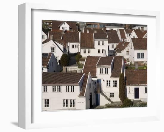 Old Town (Gamlebyen), Stavanger, Rogaland, Norway, Scandinavia, Europe-Rolf Richardson-Framed Photographic Print