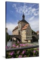 Old Town Hall, Altes Rathaus, Bamberg, Germany-Jim Engelbrecht-Stretched Canvas