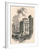 Old Town Hall and Commercial Buildings, Leeds, C19th Century-null-Framed Giclee Print