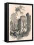 Old Town Hall and Commercial Buildings, Leeds, C19th Century-null-Framed Stretched Canvas