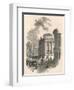 Old Town Hall and Commercial Buildings, Leeds, C19th Century-null-Framed Premium Giclee Print