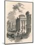 Old Town Hall and Commercial Buildings, Leeds, C19th Century-null-Mounted Giclee Print