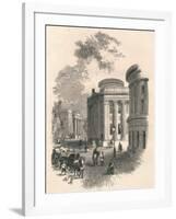 Old Town Hall and Commercial Buildings, Leeds, C19th Century-null-Framed Giclee Print