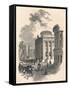 Old Town Hall and Commercial Buildings, Leeds, C19th Century-null-Framed Stretched Canvas