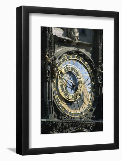 Old Town Hall Astronomical Clock, Prague, Czech Republic-Dallas and John Heaton-Framed Photographic Print