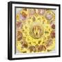 Old Town Hall Clock-Tosh-Framed Art Print