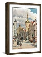 Old Town Hall, Marienplatz, Munich, Germany-null-Framed Art Print