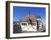 Old Town Hall (Museum of Wine Culture) and St. Ulrich Church-Marcus Lange-Framed Photographic Print