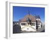 Old Town Hall (Museum of Wine Culture) and St. Ulrich Church-Marcus Lange-Framed Photographic Print