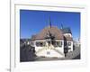 Old Town Hall (Museum of Wine Culture) and St. Ulrich Church-Marcus Lange-Framed Photographic Print