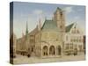 Old Town Hall of Amsterdam-Pieter Jansz Saenredam-Stretched Canvas