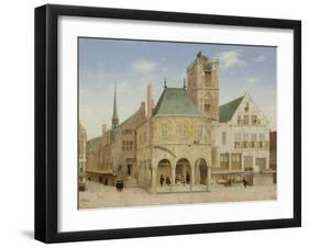 Old Town Hall of Amsterdam-Pieter Jansz Saenredam-Framed Art Print