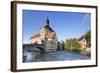 Old Town Hall, UNESCO World Heritage Site, Regnitz River, Bamberg, Franconia, Bavaria, Germany-Markus Lange-Framed Photographic Print