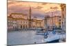 Old Town Harbour, Church of St. George (Cerkev Sv. Jurija) in Background, Piran-Alan Copson-Mounted Photographic Print