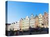 Old Town Houses, Gdansk, Poland, Europe-Christian Kober-Stretched Canvas