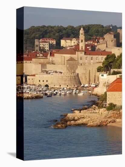 Old Town in Early Morning Light, UNESCO World Heritage Site, Dubrovnik, Croatia, Europe-Martin Child-Stretched Canvas