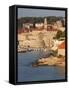 Old Town in Early Morning Light, UNESCO World Heritage Site, Dubrovnik, Croatia, Europe-Martin Child-Framed Stretched Canvas