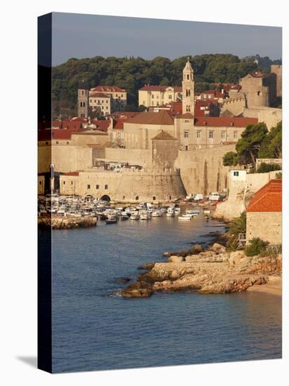 Old Town in Early Morning Light, UNESCO World Heritage Site, Dubrovnik, Croatia, Europe-Martin Child-Stretched Canvas