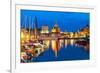 Old Town in Helsinki, Finland-Scanrail-Framed Photographic Print