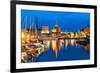 Old Town in Helsinki, Finland-Scanrail-Framed Photographic Print